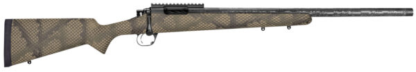 Proof Research 135198 Glacier  Full Size 7mm PRC 4+1 24" Carbon Fiber Match Grade Threaded Barrel, Black Cerakote Steel Receiver, Picatinny Rail, PROOF Hunter TFDE Carbon Fiber Stock Right Hand