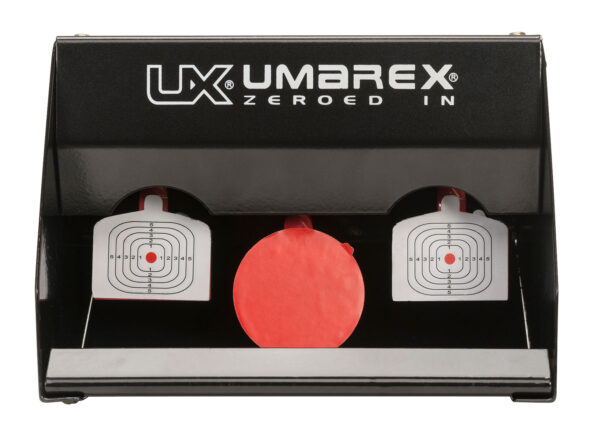 Umarex 2218075 Trap Shot Re-Setable Steel Red/White Target Air Rifle