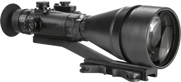 AGM Global Vision 15WP6623484111 Wolverine Pro-6 3AW1 Night Vision Rifle Scope Matte Black 6x100mm Gen 3 Auto-Gated White Phosphor Level 1 Illuminated Red Chevron w/Ballistic Drop Reticle