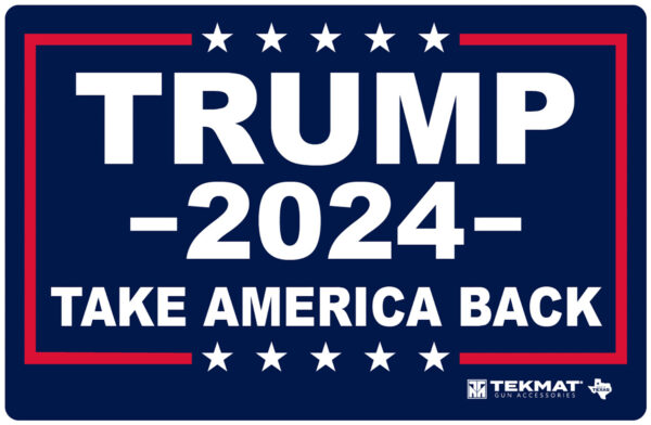 TekMat TEK42TRUMPMAGA Trump 2024 Door Mat Rubber 25"x42"