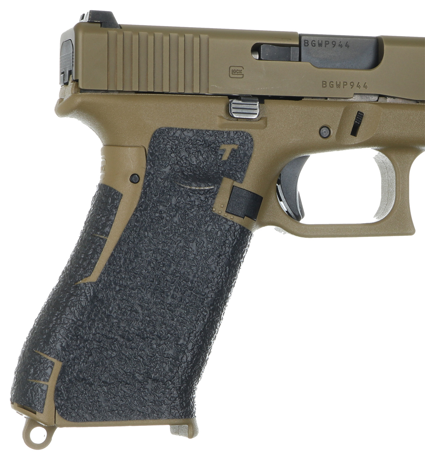 Talon Grips EV01R Adhesive Grip  Textured Black Rubber, Fits Full-Size Glock Gen 5