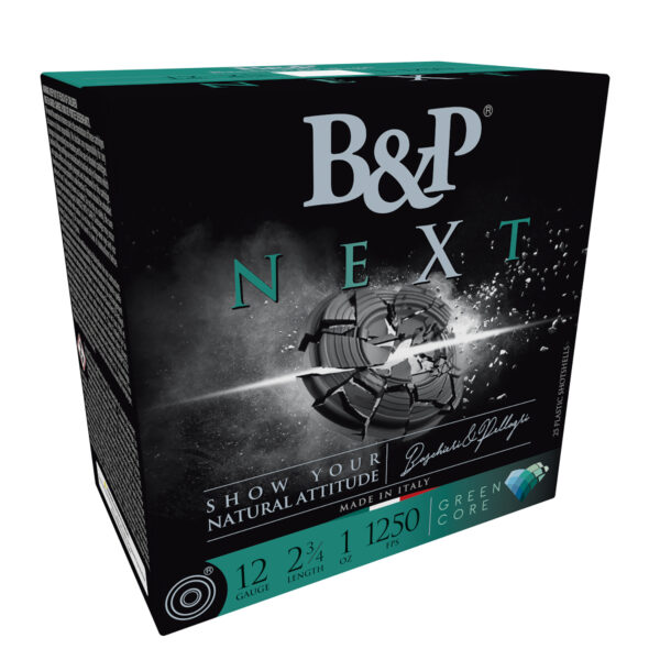 B&P Ammunition 12B1NX8 Next  12Gauge 2.75" 1oz 8Shot 25 Per Box/10 Case