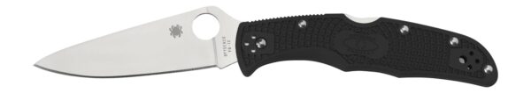 Spyderco C10FPBK Endura 4 Lightweight 3.75" Folding Plain Satin VG-10 SS Blade/Purple Bi-Directional Texturing FRN Handle Includes Pocket Clip