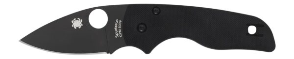 Spyderco C230GPBBK Lil' Native  2.42" Folding Plain Black DLC CPM S30V SS Blade/Black Textured G10 Handle Includes Pocket Clip