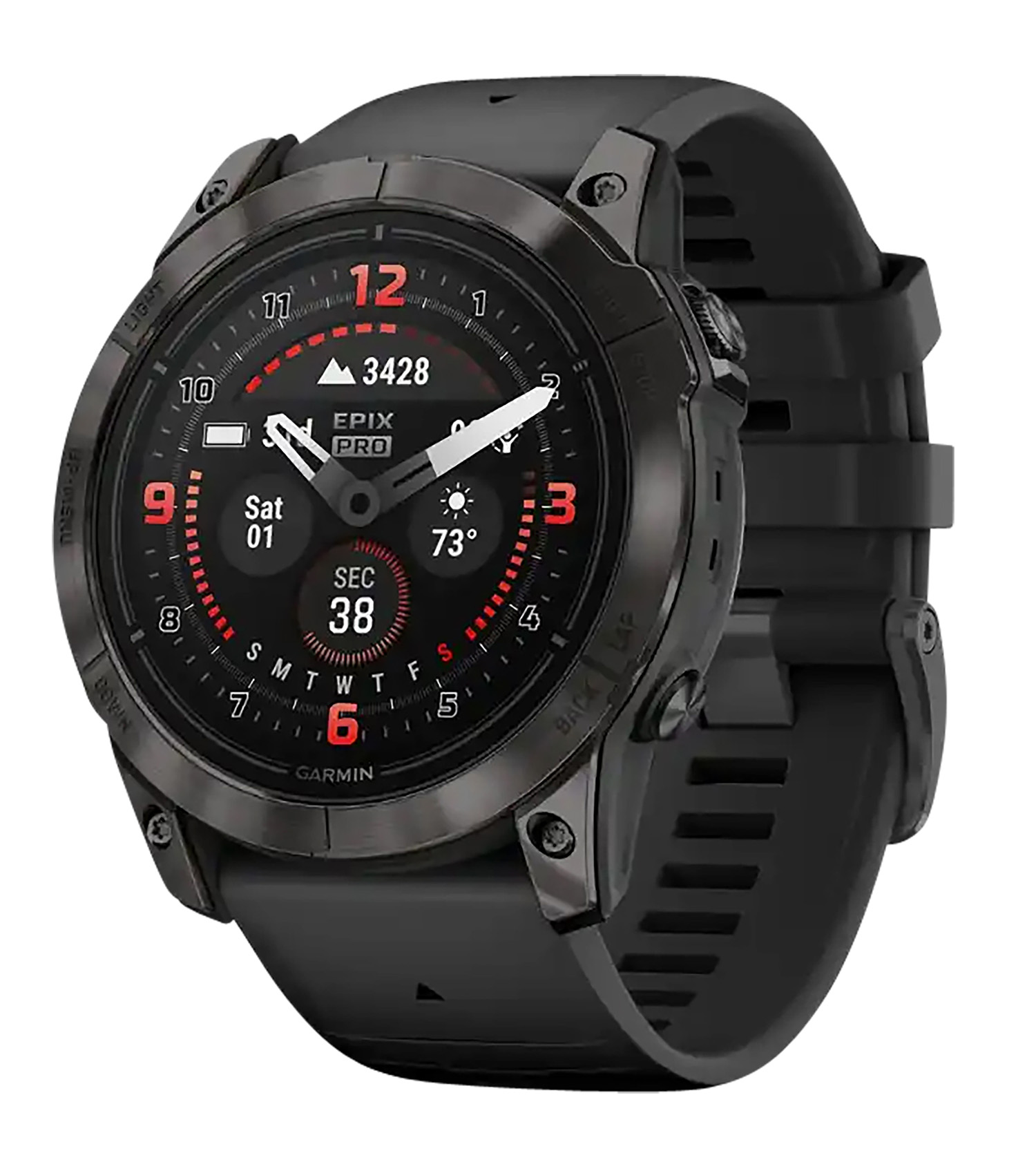 GAR 010-02804-00    EPIX PRO G2  CARBON GRAY TIBLK