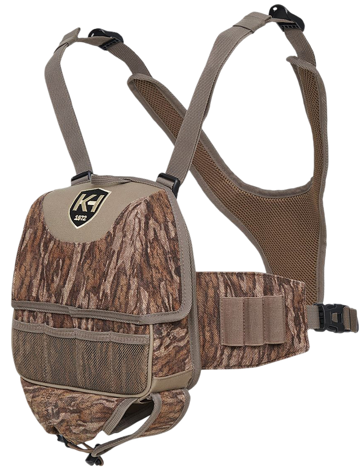 Knight & Hale KHT0103 Run N Gun Turkey Vest Chest Mossy Oak Bottomland
