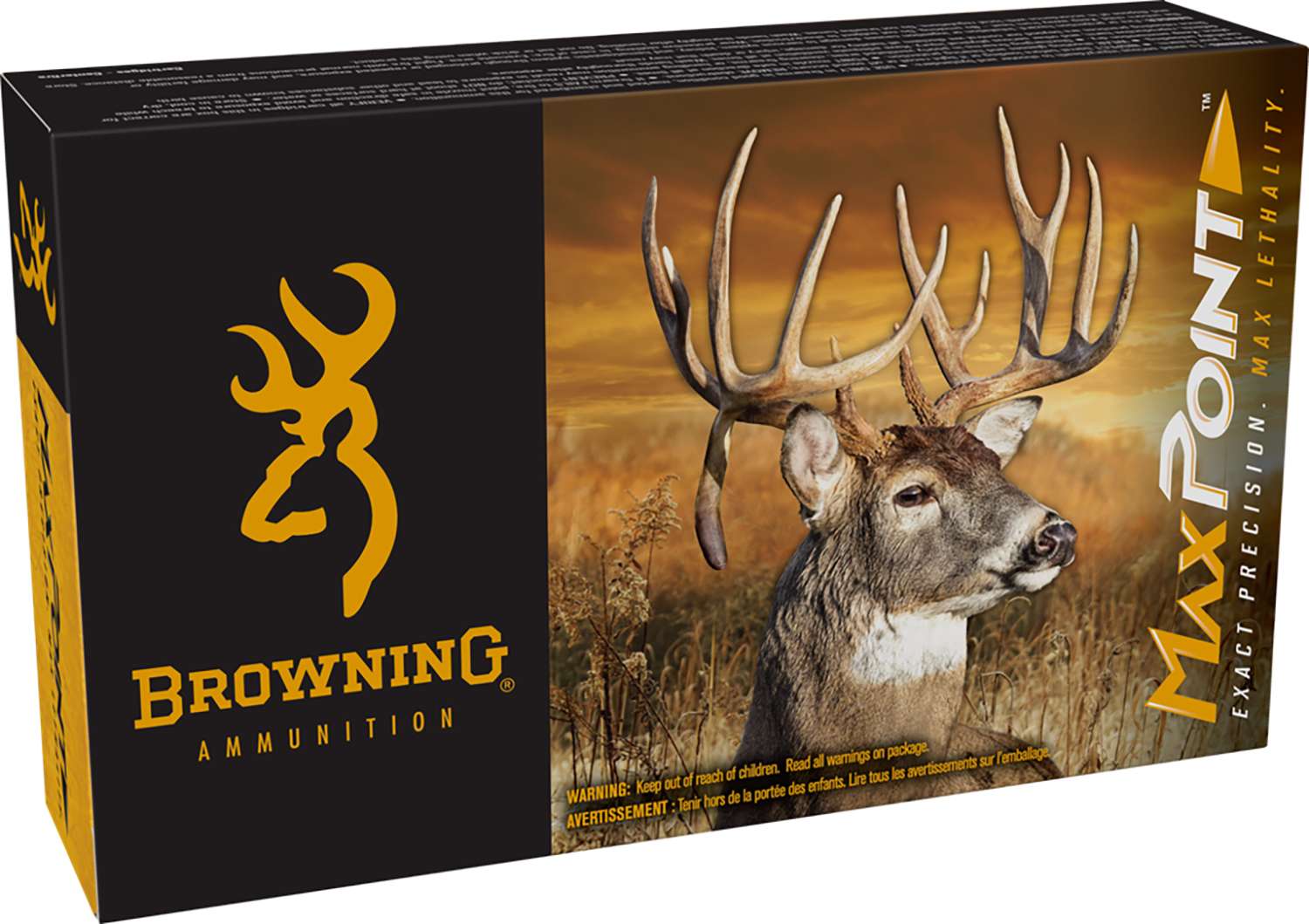 Browning Ammo B192102432 Max Point  243Win 95gr 20 Per Box/10 Case