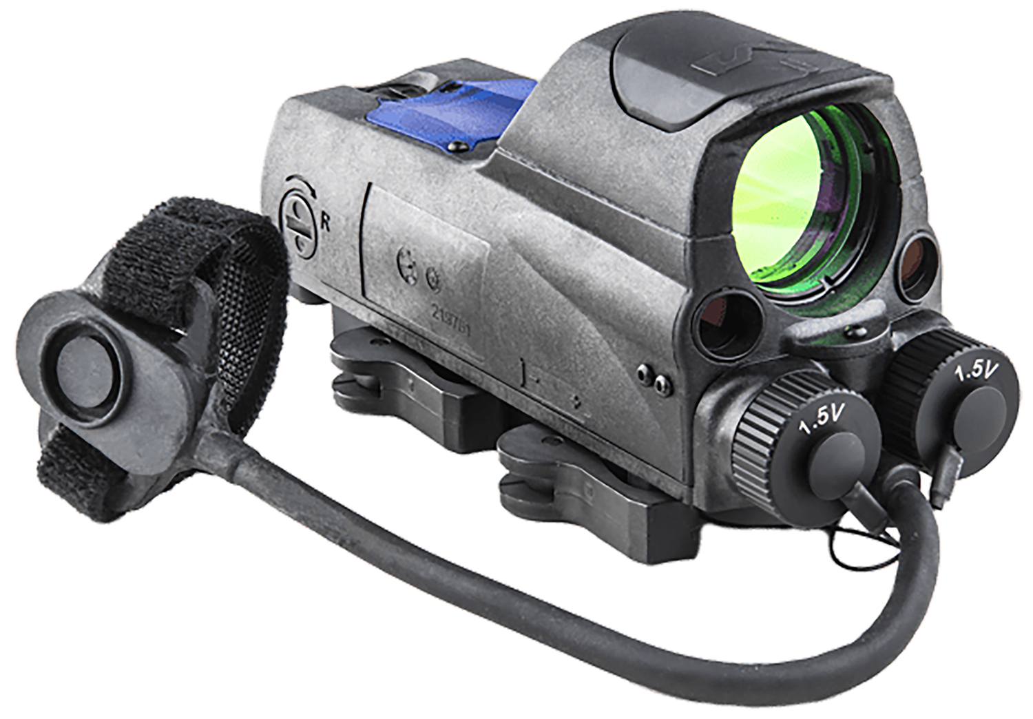 Meprolight USA 0687703 MOR PRO  Black 1 x 30 mm 2.2 MOA Dot/Bullseye Reticle Red & IR Laser