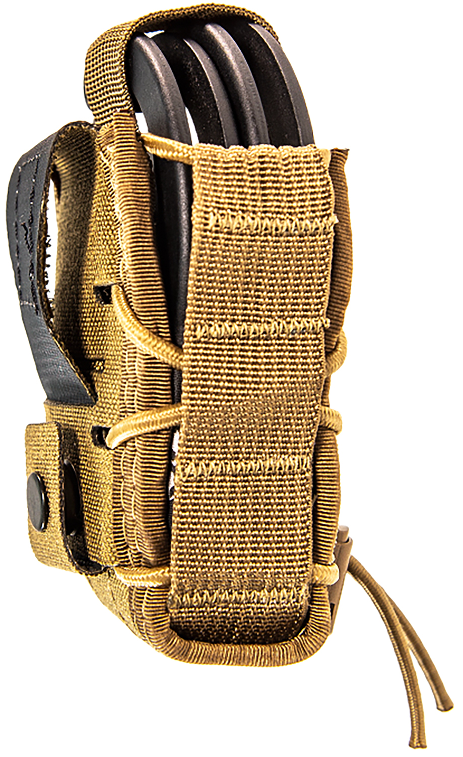 High Speed Gear 13DC10CB TACO Handcuff Holder Nylon Coyote Brown Adaptable Belt Mount Up to 2.25"