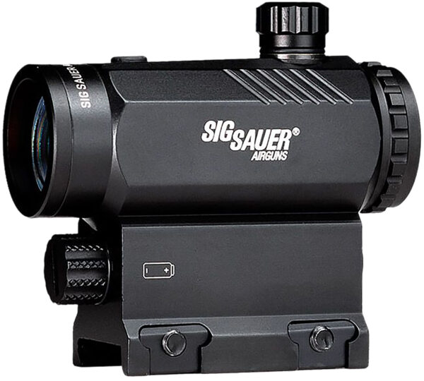 Sig Sauer Airguns AIRR5 AIR R5 Mini Red Dot Sight  Black Anodized 1 x 20 mm 3 MOA Red Dot