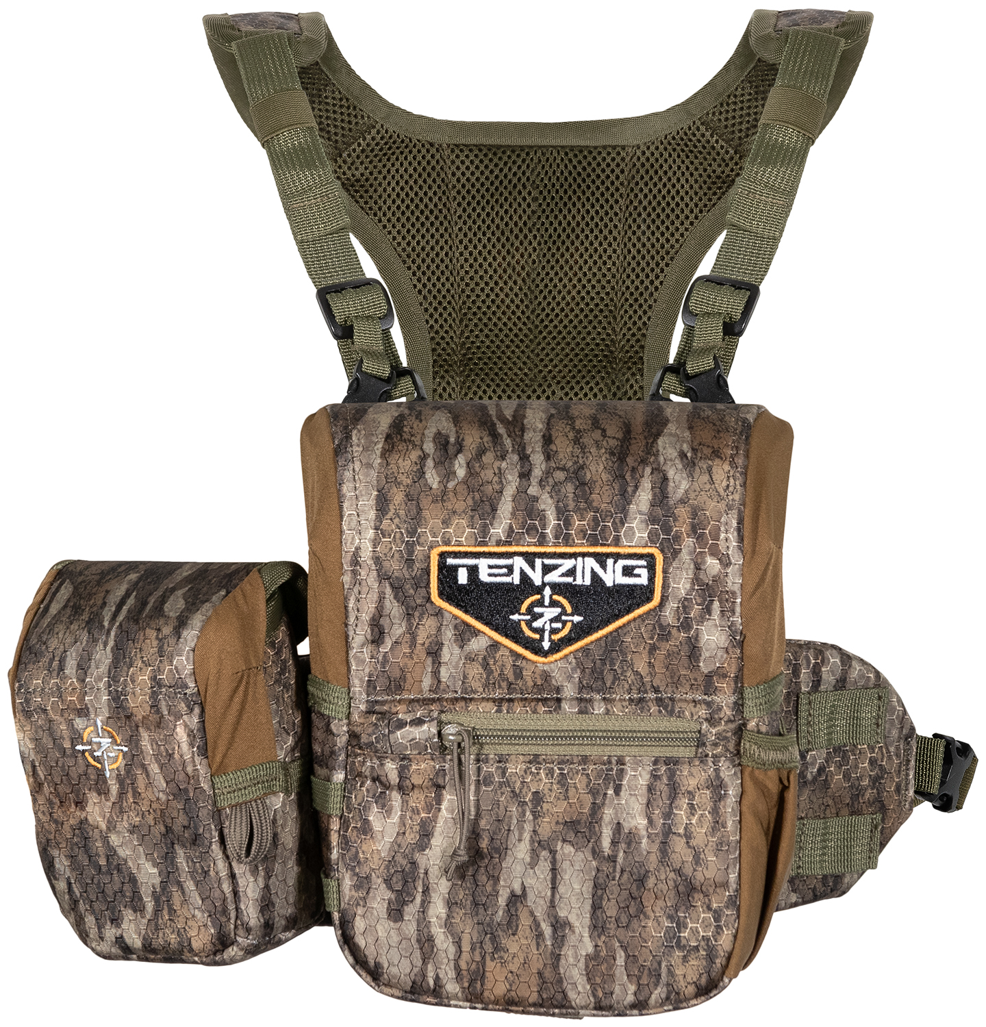 Tenzing TZGBHMOSM Bino Harness  Small Mossy Oak Bottomland Poly Oxford