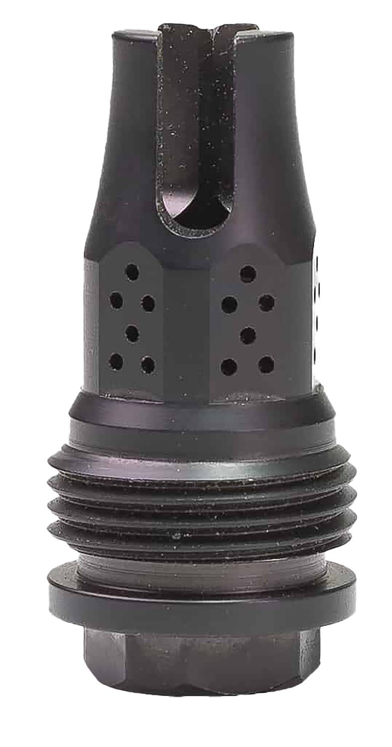 JK Armament War Eagle JKMDHDCF24 Compensator/Flash Hider/QD Mount .30 Cal 5/8"-24 Stainless Steel Nitride Black