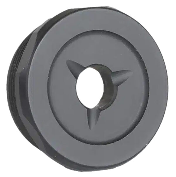 Jk Armament JK155PROEC30 Pro Flash Reducer End Cap 30Cal 1.375"x24 Ti6AL4V Titanium Black