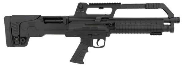 Escort HEBA20180001 BullTac SA 20 Gauge Semi-Auto 3" 5+1 18" Black Stainless Steel Barrel, Black Aluminum/Polymer Receiver w/Picatinny Rail, Black Bullpup Synthetic Stock, Black Grip