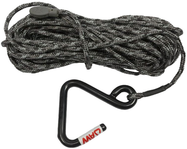 Hawk HWKHA3032 Jaw Hook Hoist Rope Black 35' Long