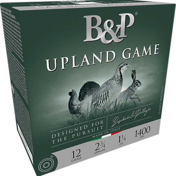 B&p Ammunition 20B78UP5 Upland Game  20Gauge 2.75" 7/8oz 5Shot 25 Per Box/10 Case