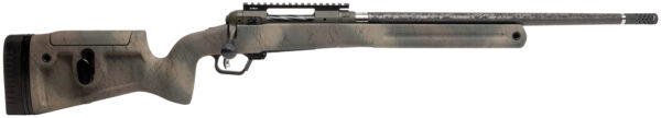 Savage Arms 58157 110 Pro Pursuit 300 WSM 3+1 20" Olive Dark Green Cerakote Earth-Tone Camo/Black Web Right Hand