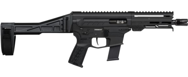 CMMG 45A250F-AB Dissent MKG 45 ACP 13rd 6.50" 5.5"Proprietary Handguard 7075-T6 Aluminum CMMG Zeroed Grip