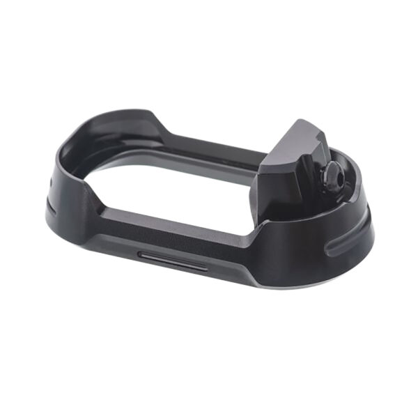 Tyrant CNC TDG19G34MWBLKBLKSRW  Magwell Fits Glock 19 Gen 3-4 Black 7000 Series Aluminum