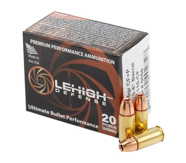 Wilson Combat LA9115CF   9mm 115gr 20 Per Box/10 Case