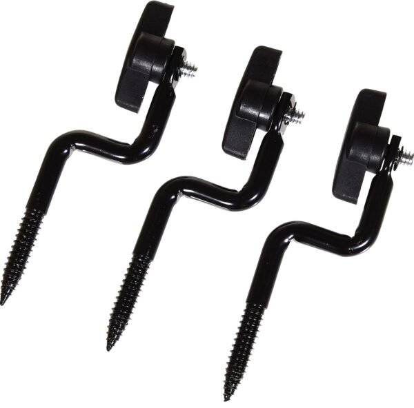 Allen 5307 Trail Camera Tree Mount Black Steel 3 Pack