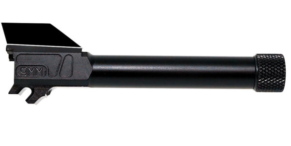 Faxon Firearms 365A910NXNOQ-T Duty Series  9mm Luger Threaded Black Nitride Chrome Moly Vanadium, Fits Sig P365 XL
