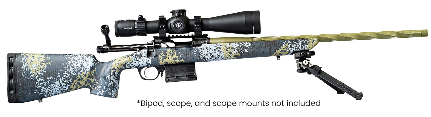 Horizon Firearms RF008S502216C13 Venatic 2023 7mm Back Country 22" Spiral Fluted Threaded Barrel, Drilled & Tapped Receiver, Iota EKO X Carbon Fiber Stock