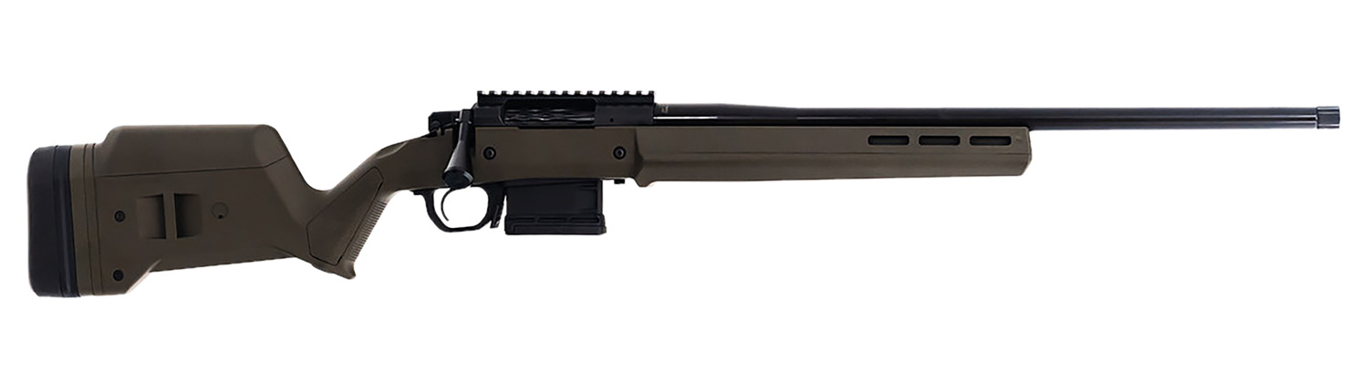 Faxon Firearms FX700SA308S02 FX7  308 Win 5+1 22" Black Nitride OD Green Polymer Stock