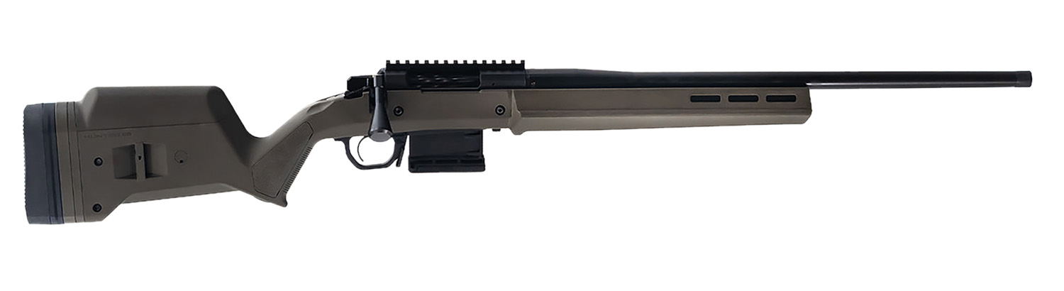 Faxon Firearms FX700SA65CMS02 FX7  6.5 Creedmoor 5+1 22" Black Nitride OD Green Polymer Stock