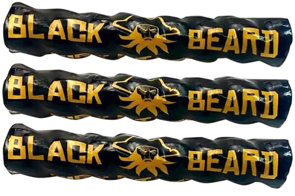 Black Beard Fire Starters Fire Rope Black 3-Pack