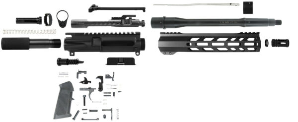 TacFire SSPK556LPK10 Pistol Kit  5.56x45mm NATO AR-Pistol Platform Black Steel