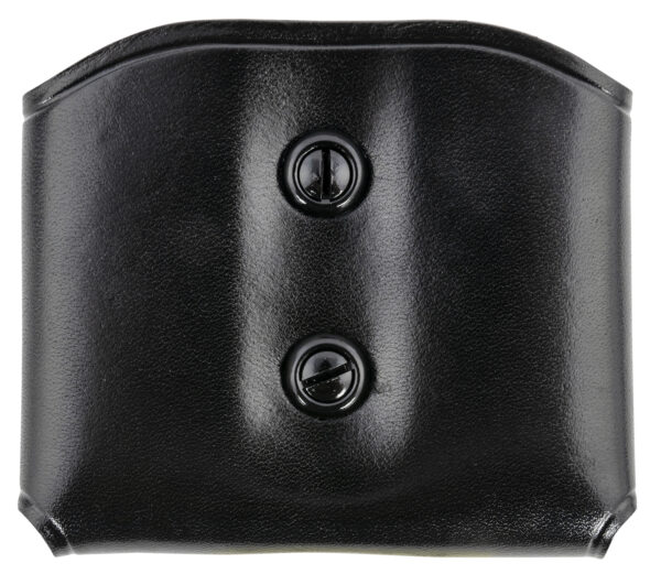Galco DMC22B DMC Mag Carrier Double Black Leather Belt Loop Belts 1.50-1.75" Wide Compatible w/ Glock 35 Ambidextrous Hand