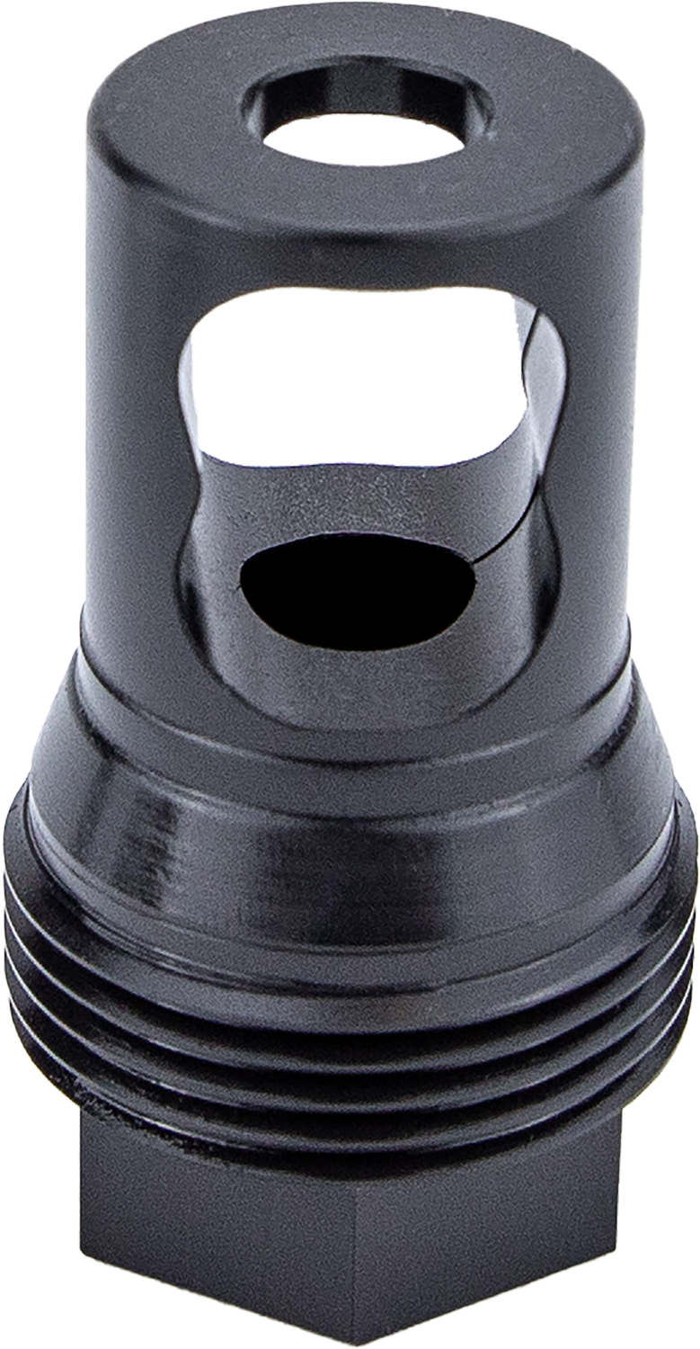 Kgm Suppressors A-TMB50-S-2 R50T Taper Muzzle Brake Black Nitride Steel 7/8"x14 Threads