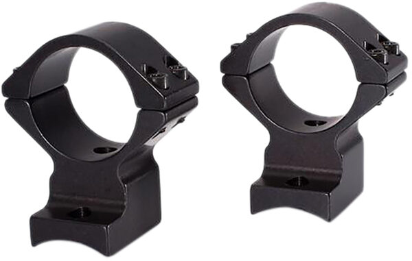 Talley 948X763 Scope Mount/Ring Combo  Black Anodized Aluminum 1" Tube, Fierce Rival/Edge/Reaper, Medium Rings
