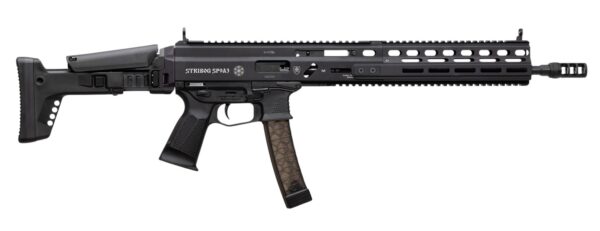 Grand Power 810091158005 Stribog SP9A3 9mm Luger 30+1 16" Black Barrel, Picatinny Rail Receiver & Grip