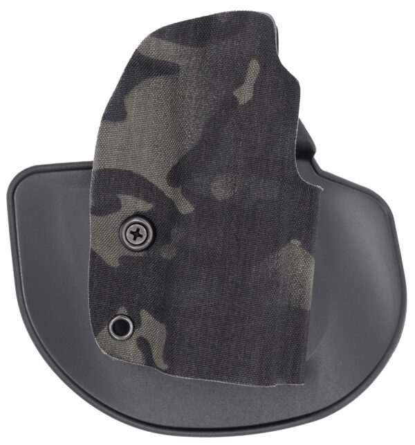 Safariland GRAVITY0835A0C1711 Gravity  OWB Black Multi-Cam Cordura Compatible w/ Glock 19/17 Paddle Right Hand
