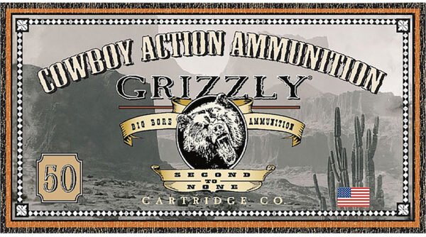 Grizzly Ammo GC38SP7   38Special 158gr Semi Wad-Cutter 50 Per Box/10 Case
