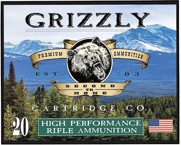 Grizzly Ammo GC357M15   357Mag 148gr Full Metal Jacket Flat Point 20 Per Box/10 Case