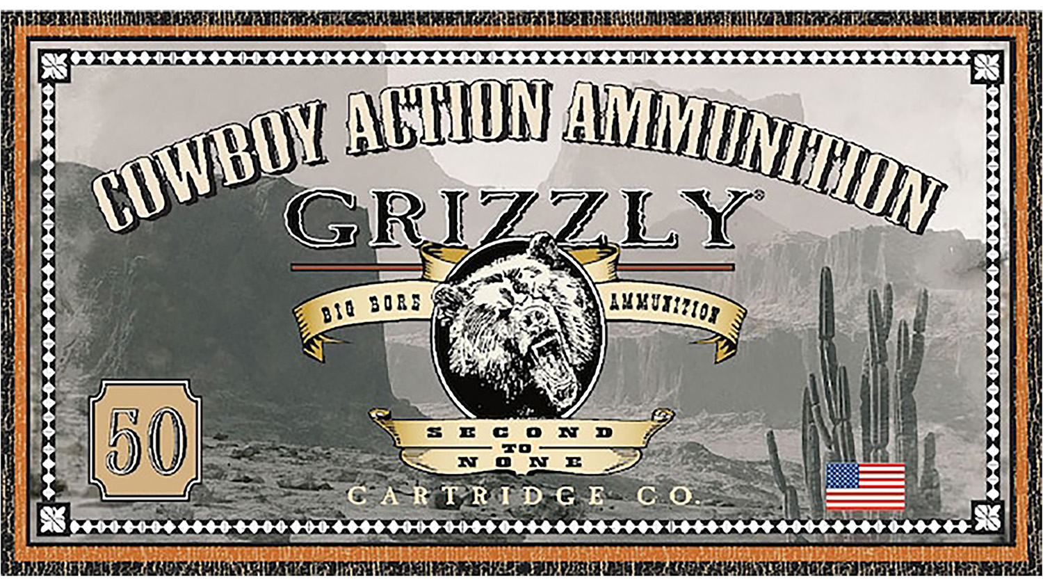 Grizzly Ammo GC4440   44-40Win 200gr Round Nose Flat Point 50 Per Box/10 Case