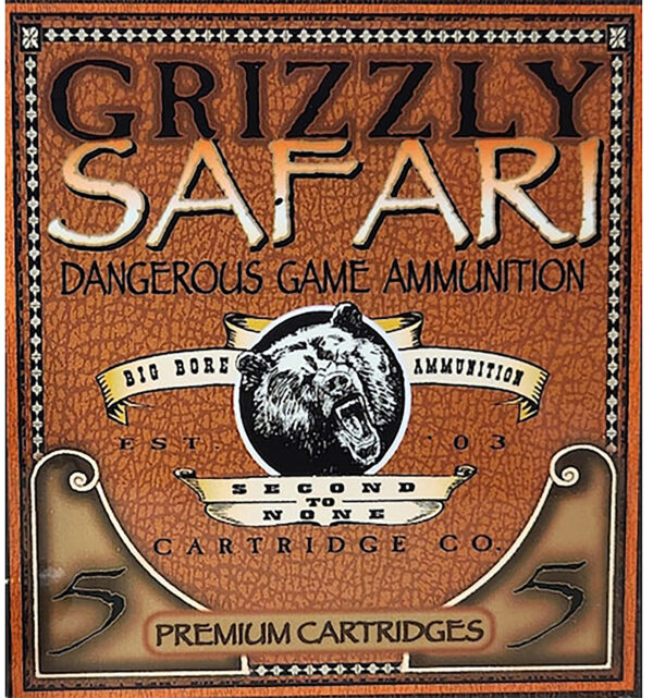 Grizzly Ammo GC416RG5   416Rigby 400gr Solid Brass 5 Per Box/10 Case