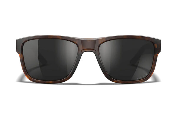 Wiley X AC6OVN15 Ovation  Black Mirror Lens Polycarbonate Matte Tortoise Frame