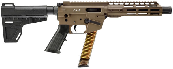 FREEDOM ORDNANCE FX9P8-FDE FX9P  9mm Luger 31+1 8" Flat Dark Earth