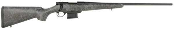 Howa HCE308GW 1500 Carbon Elevate 308 Win 5+1 24" Wrapped Carbon Fiber Threaded Barrel, Blued Drilled & Tapped Steel Receiver, Fixed Stocky's Black w/Gray Webbing Carbon Fiber Stock, Right Hand