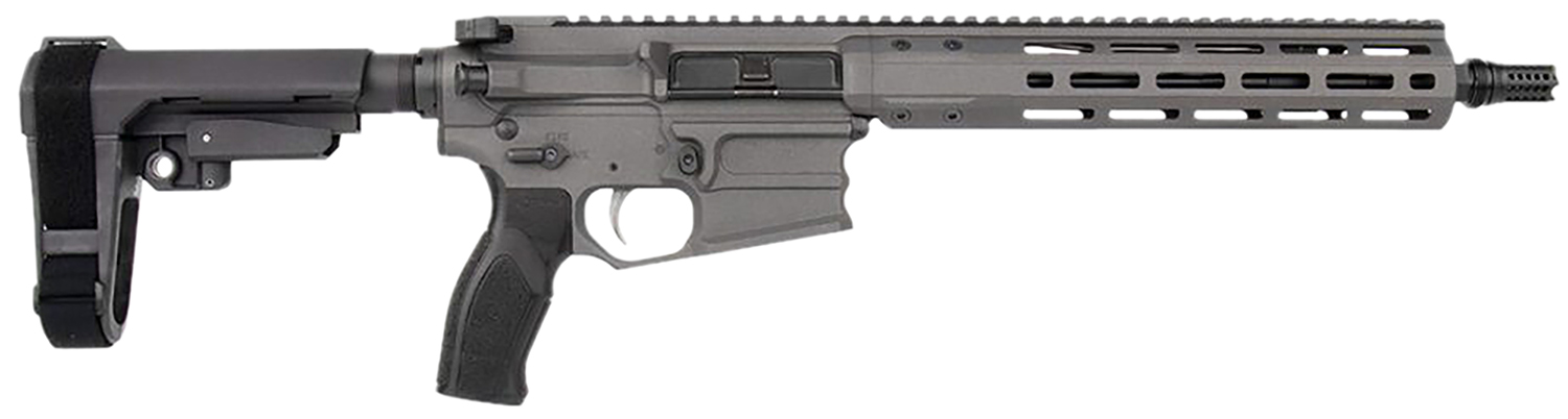 Cobalt Kinetics CKPROLITE556115CKG Pro Light  223 Rem/5.56 NATO  11.50" CK Green Picatinny Rail Aluminum Receiver, M-LOK Handguard, SB Tactical SBA3 Brace Black Polymer Stock, Black Polymer Grip