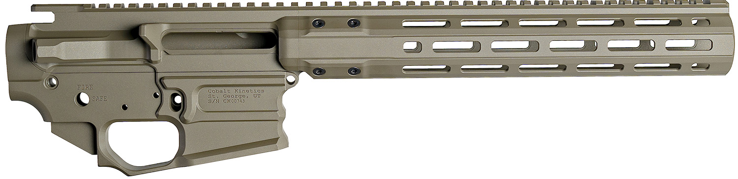 Cobalt Kinetics CKPROSET98FDE CK-Pro Receiver Set 9.8" FDE