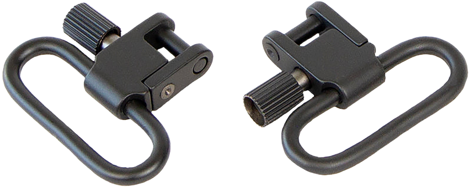 Bulldog BD882 Deluxe Locking Swivel Set 1.25" Black Steel