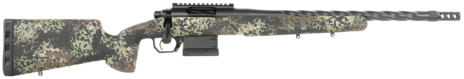 Horizon Firearms RF099L221814T24 Core Bandit Sports South Exclusive 22 Creedmoor 5+1 18" Fluted Threaded Barrel, Stainless Steel Receiver, Iota EKO Carbon Fiber Stock