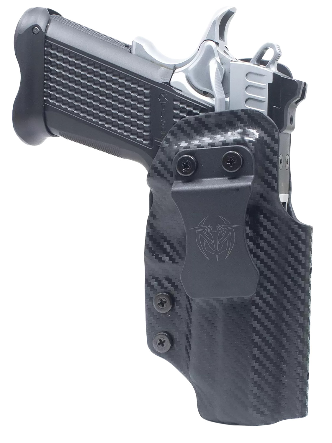 Fusion Firearms QUFUSXPRH XP Pro  IWB/OWB Black Boltaron, Belt Clip, Right Hand