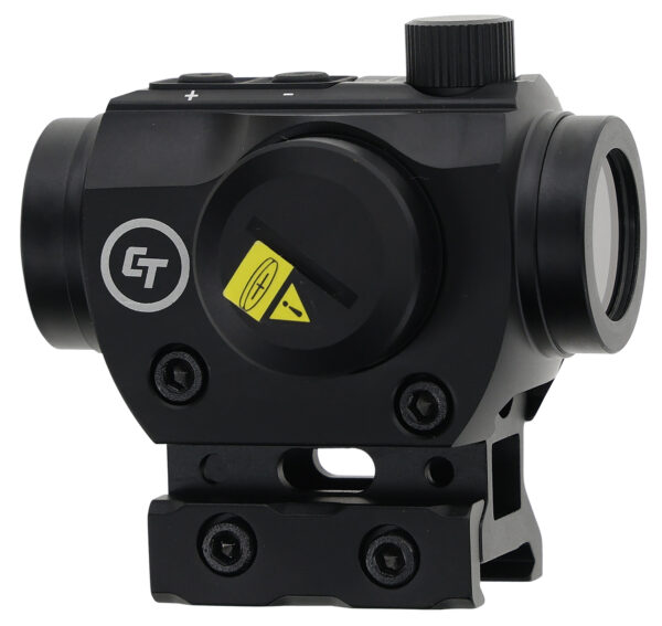 Crimson Trace 1244743 CTS-25  Black 4 MOA Red Dot Reticle, Includes Riser