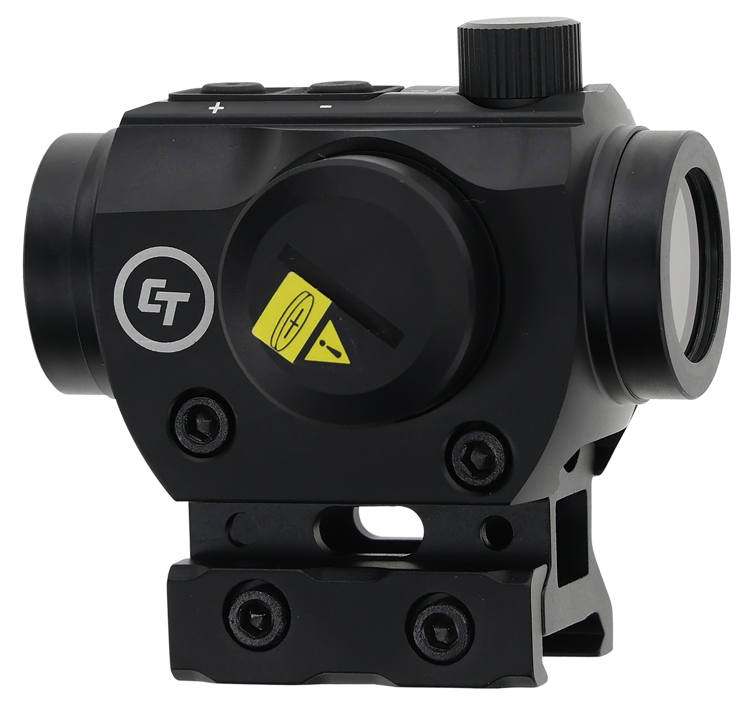 Crimson Trace 1244743 CTS-25  Black 4 MOA Red Dot Reticle, Includes Riser